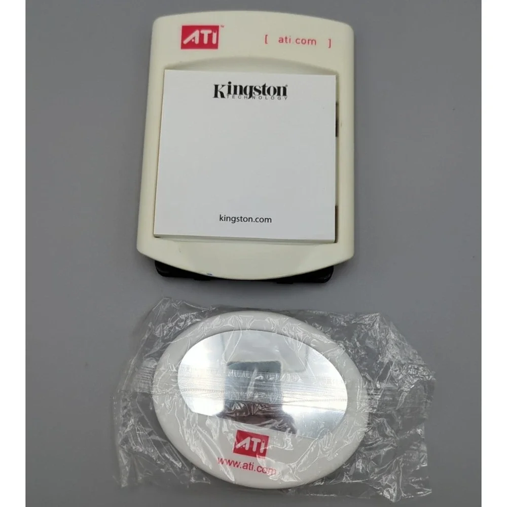 ATi Video Card Sticky Note Desk VTG‎ SWAG Plastic Advertising Manufacturer Promo